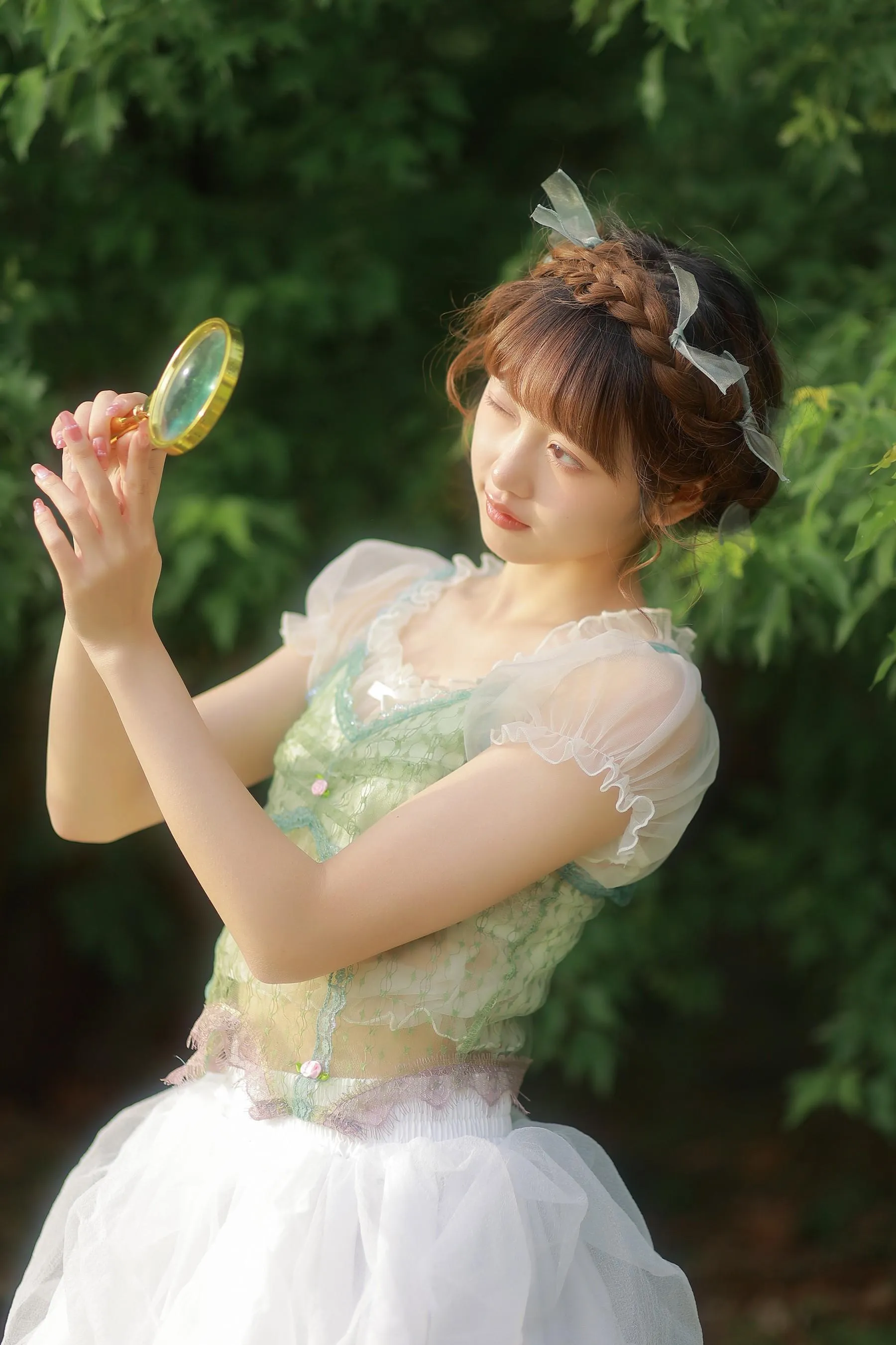 [YITUYU艺图语]2022.09.13 要把梦藏进树叶里 -金鱼yu [22P]插图1